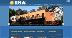 Desktop Screenshot of machovojezero-rsima.cz
